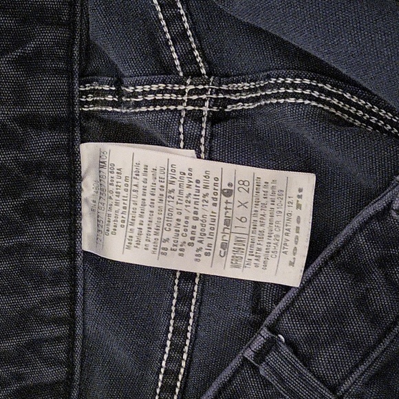 Blue Carhartt FR Pants 32Wx28L - Picture 6 of 7